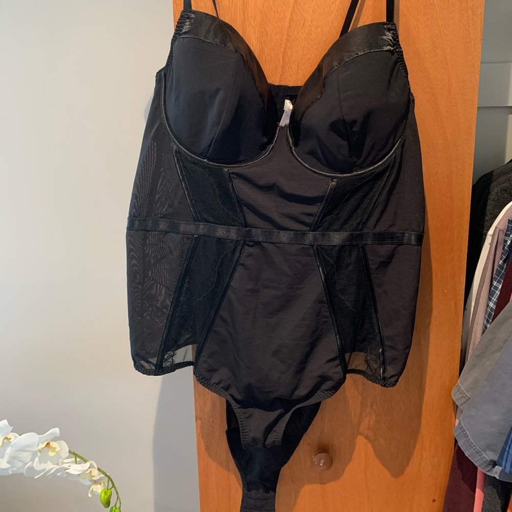 Beautiful and sexy black bodysuit